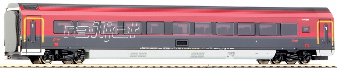 Passenger car business class of Railjet with Digital interior lights<br /><a href='images/pictures/Roco/64715.jpg' target='_blank'>Full size image</a>